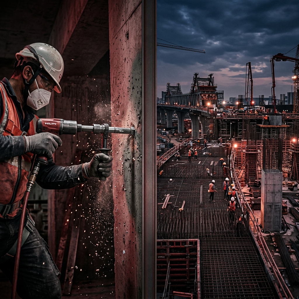 Bala India Heavy-Duty Core Cutting Site